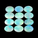 Opal Australien 8 x 6 x 1,8 mm Cabochon oval in bester Qualität Edelsteine Heilsteine bei Wunderstein24