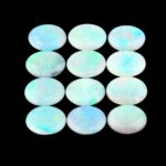 Opal Australien 8 x 6 x 1,8 mm Cabochon oval in bester Qualität Edelsteine Heilsteine bei Wunderstein24
