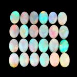 Opal Australien 9 x 7 x 1,8 mm Cabochon oval in bester Qualität Edelsteine Heilsteine bei Wunderstein24