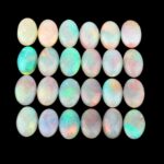 Opal Australien 6 x 4 x 1,5 mm Cabochon oval in bester Qualität Edelsteine Heilsteine bei Wunderstein24