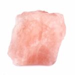großer Rosenquarz Rohstein Natur in Top-Qualität und schöner Farbe Edelsteine Heilsteine bei Wunderstein24
