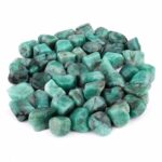 Smaragd Trommelsteine Ø ca. 20 – 30 mm in bester Farbe Edelsteine Heilsteine bei Wunderstein24