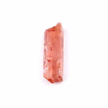 großer Topas Imperial | Goldtopas Kristall rot Länge 26,4 mm mit Spitze Edelsteine Heilsteine bei Wunderstein24