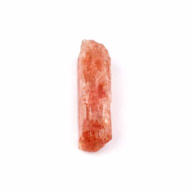 großer Topas Imperial | Goldtopas Kristall rot Länge 27,5 mm mit Spitze Edelsteine Heilsteine bei Wunderstein24