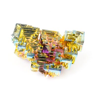 Wismut | Bismuth Kristall Stufe in einzigartiger Qualität & Farbe Edelsteine Heilsteine bei Wunderstein24
