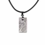 Meteorit Aletai Anhänger mit 925 Sterling-Silber Öse und schwarzem Satinband Edelsteine Heilsteine bei Wunderstein24 Meteorit Aletai Anhänger mit 925 Sterling-Silber Öse und schwarzem Satinband Edelsteine Heilsteine bei Wunderstein24