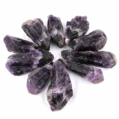 große Amethyst Rohsteine dunkel Ø ca. 70 – 100 mm aus Namibia in bester Qualität Edelsteine Heilsteine bei Wunderstein24