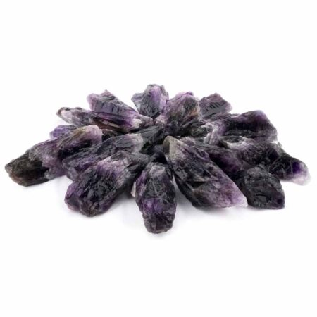 Amethyst Rohsteine dunkel Ø ca. 40 – 60 mm aus Namibia in bester Qualität Edelsteine Heilsteine bei Wunderstein24