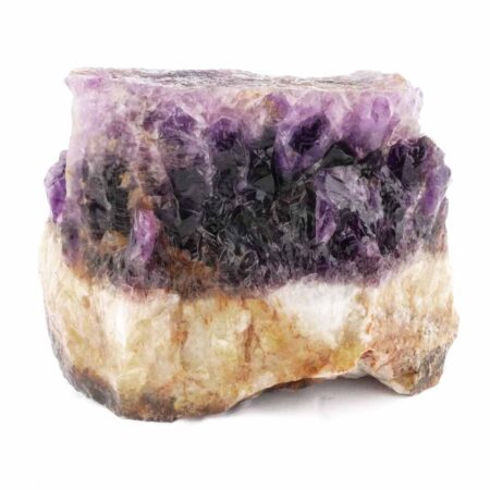 großer Amethyst Rohstein | Stufe dunkel Ø ca. 151 mm aus Deutschland | Erzgebirge Edelsteine Heilsteine bei Wunderstein24