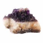großer Amethyst Rohstein | Stufe dunkel Ø ca. 131 mm aus Deutschland | Erzgebirge Edelsteine Heilsteine bei Wunderstein24