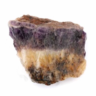 großer Amethyst Rohstein | Stufe dunkel Ø ca. 107 mm aus Deutschland | Erzgebirge Edelsteine Heilsteine bei Wunderstein24