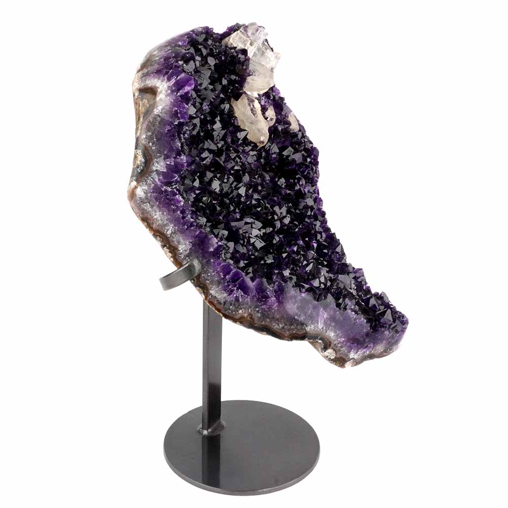große Amethyst Sammler Stufe Höhe 419 mm aus Uruguay in einzigartiger Farbe und Qualität Edelsteine Heilsteine bei Wunderstein24 große Amethyst Sammler Stufe Höhe 419 mm aus Uruguay in einzigartiger Farbe und Qualität Edelsteine Heilsteine bei Wunderstein24