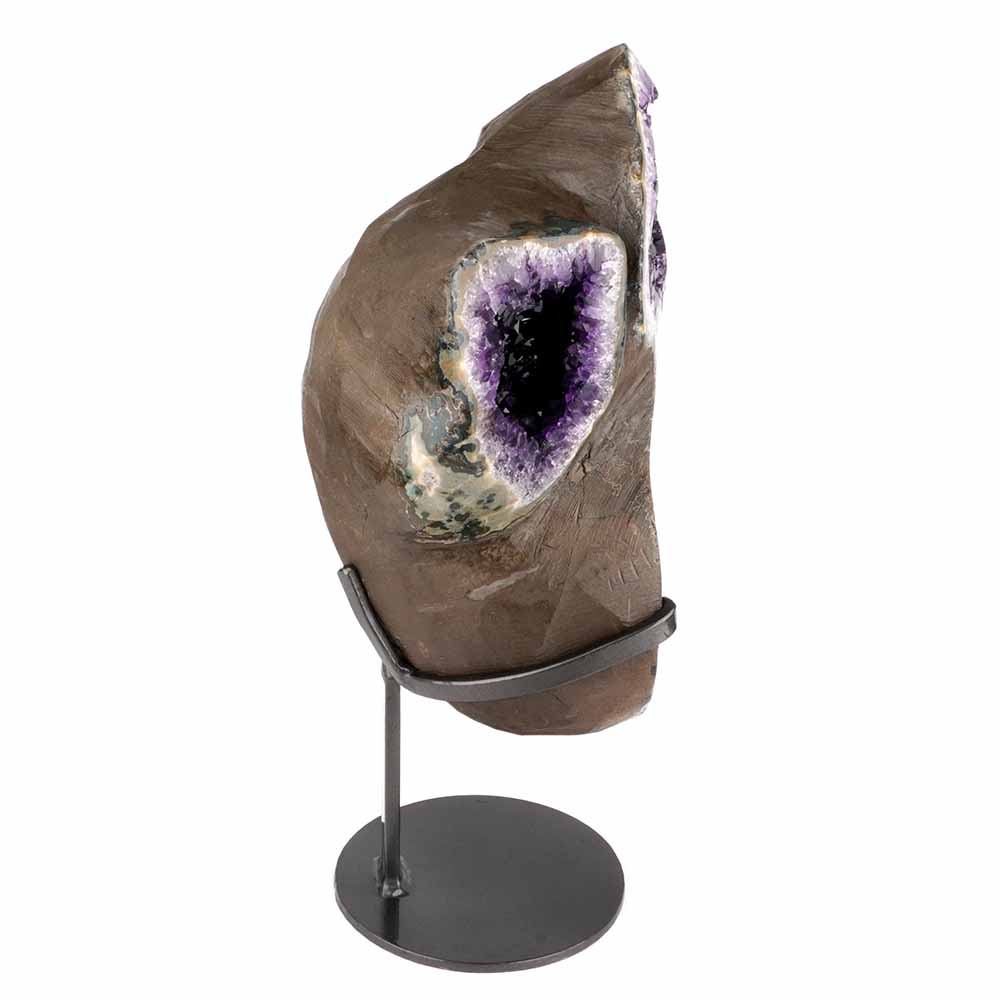 große Amethyst Sammler Stufe Höhe 440 mm aus Uruguay in einzigartiger Farbe und Qualität Edelsteine Heilsteine bei Wunderstein24 große Amethyst Sammler Stufe Höhe 440 mm aus Uruguay in einzigartiger Farbe und Qualität Edelsteine Heilsteine bei Wunderstein24
