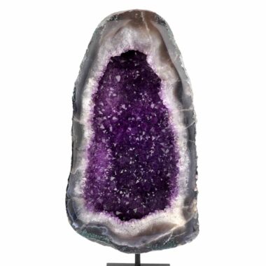 große Amethyst Stufe Höhe 448 mm aus Brasilien in wunderschöner Farbe Edelsteine Heilsteine bei Wunderstein24 große Amethyst Stufe Höhe 448 mm aus Brasilien in wunderschöner Farbe Edelsteine Heilsteine bei Wunderstein24
