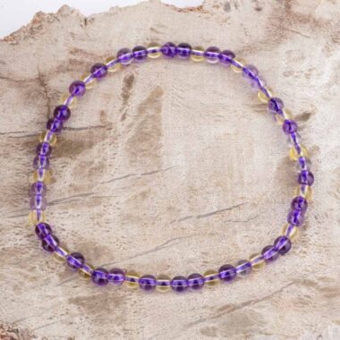 Ametrin | Amethyst & Citrin Ø 3,8 mm Kugel | Perlen Armband flexibel und dehnbar Edelsteine Heilsteine bei Wunderstein24 Ametrin | Amethyst & Citrin Ø 3,8 mm Kugel | Perlen Armband flexibel und dehnbar Edelsteine Heilsteine bei Wunderstein24