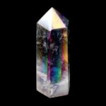 Aqua | Angel Aura Bergkristall Spitze Höhe 66 mm aus Brasilien Edelsteine Heilsteine bei Wunderstein24