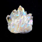 Aqua Angel Aura Bergkristall Stufe transparent aus Brasilien Edelsteine Heilsteine bei Wunderstein24