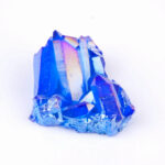 Aqua Angel Aura Bergkristall Stufe blau aus Brasilien Edelsteine Heilsteine bei Wunderstein24