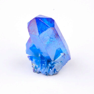 Aqua Angel Aura Bergkristall Stufe blau aus Brasilien Edelsteine Heilsteine bei Wunderstein24