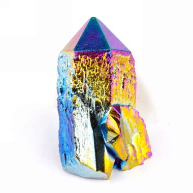 Aqua Angel Aura Bergkristall Stufe rainbow aus Brasilien Edelsteine Heilsteine bei Wunderstein24