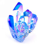 Aqua Angel Aura Bergkristall Stufe blau aus Brasilien Edelsteine Heilsteine bei Wunderstein24