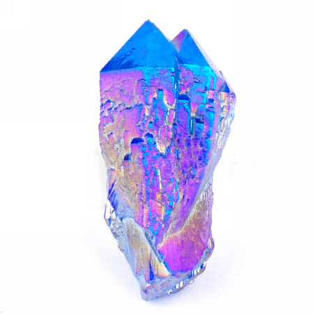 Aqua Angel Aura Bergkristall Stufe blau aus Brasilien Edelsteine Heilsteine bei Wunderstein24