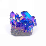 Aqua Angel Aura Bergkristall Stufe blau aus Brasilien Edelsteine Heilsteine bei Wunderstein24