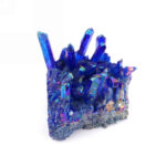 Aqua Angel Aura Bergkristall Stufe blau aus Brasilien Edelsteine Heilsteine bei Wunderstein24