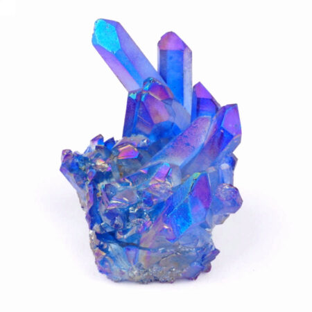 Aqua Angel Aura Bergkristall Stufe blau aus Brasilien Edelsteine Heilsteine bei Wunderstein24