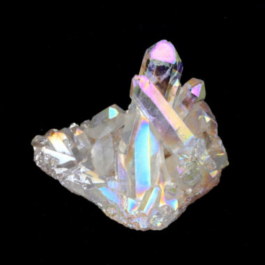 Aqua Angel Aura Bergkristall Stufe transparent aus Brasilien Edelsteine Heilsteine bei Wunderstein24