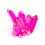 Aqua Angel Aura Bergkristall Stufe pink | rosa aus Brasilien Edelsteine Heilsteine bei Wunderstein24