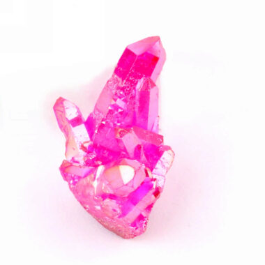 Aqua Angel Aura Bergkristall Stufe pink | rosa aus Brasilien Edelsteine Heilsteine bei Wunderstein24
