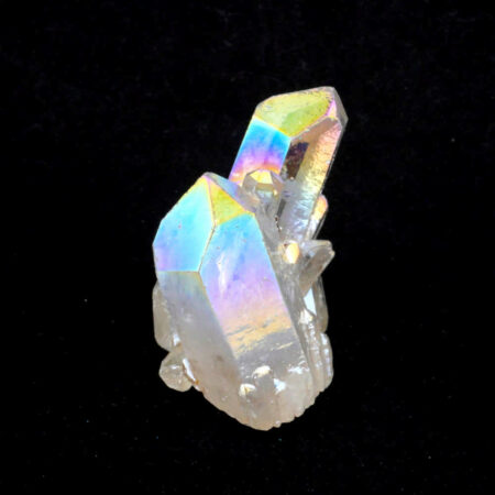 Aqua Angel Aura Bergkristall Stufe transparent aus Brasilien Edelsteine Heilsteine bei Wunderstein24
