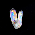 Aqua Angel Aura Bergkristall Stufe transparent aus Brasilien Edelsteine Heilsteine bei Wunderstein24