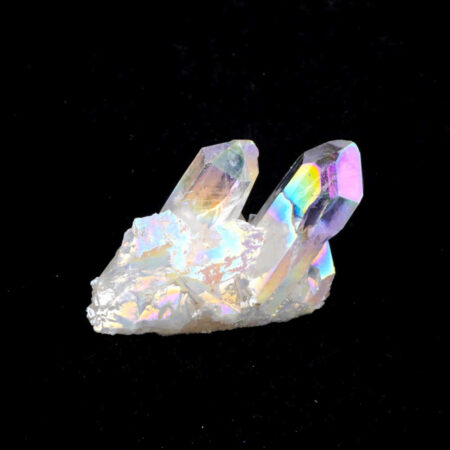 Aqua Angel Aura Bergkristall Stufe transparent aus Brasilien Edelsteine Heilsteine bei Wunderstein24