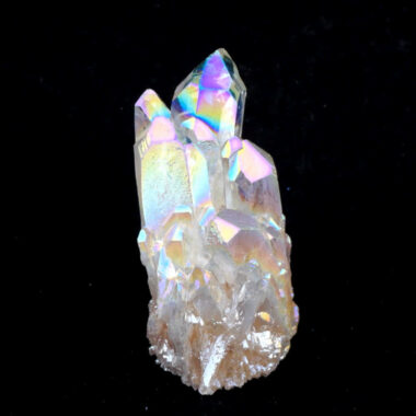 Aqua Angel Aura Bergkristall Stufe transparent aus Brasilien Edelsteine Heilsteine bei Wunderstein24