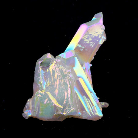 Aqua Angel Aura Bergkristall Stufe transparent aus Brasilien Edelsteine Heilsteine bei Wunderstein24