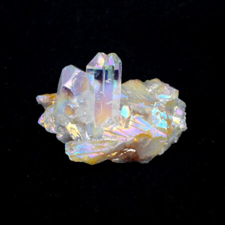 Aqua Angel Aura Bergkristall Stufe transparent aus Brasilien Edelsteine Heilsteine bei Wunderstein24