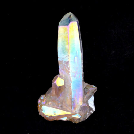 Aqua Angel Aura Bergkristall Stufe transparent aus Brasilien Edelsteine Heilsteine bei Wunderstein24