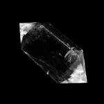 Bergkristall Doppelender Länge 64 mm glasklar aus Brasilien Edelsteine Heilsteine bei Wunderstein24