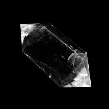 Bergkristall Doppelender Länge 66 mm glasklar aus Brasilien Edelsteine Heilsteine bei Wunderstein24