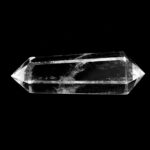 Bergkristall Doppelender Länge 72 mm glasklar aus Brasilien Edelsteine Heilsteine bei Wunderstein24