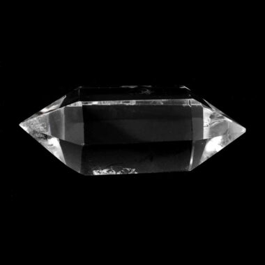 Bergkristall Doppelender Länge 63 mm glasklar aus Brasilien Edelsteine Heilsteine bei Wunderstein24