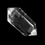 Bergkristall Doppelender Länge 62 mm glasklar aus Brasilien Edelsteine Heilsteine bei Wunderstein24