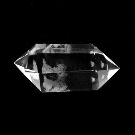 Bergkristall Doppelender Länge 54 mm glasklar aus Brasilien Edelsteine Heilsteine bei Wunderstein24
