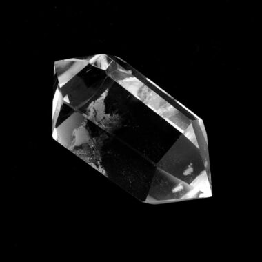 Bergkristall Doppelender Länge 54 mm glasklar aus Brasilien Edelsteine Heilsteine bei Wunderstein24