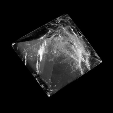 Bergkristall Pyramide AAA-Qualität transparent und glasklar aus Brasilien Edelsteine Heilsteine bei Wunderstein24