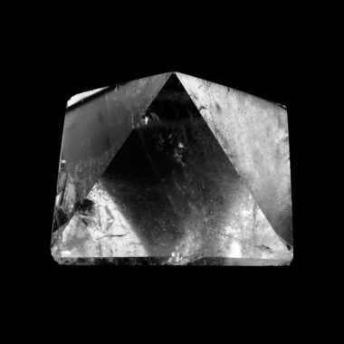 Bergkristall Pyramide AAA-Qualität transparent und glasklar aus Brasilien Edelsteine Heilsteine bei Wunderstein24