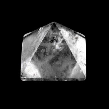 Bergkristall Pyramide AAA-Qualität transparent und glasklar aus Brasilien Edelsteine Heilsteine bei Wunderstein24
