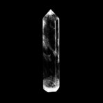 große Bergkristall Spitze Höhe 140 mm transparent und glasklar aus Brasilien Edelsteine Heilsteine bei Wunderstein24